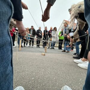 Spiel und Spaß zum Gesundheitstag mit dem Fröbelturm.